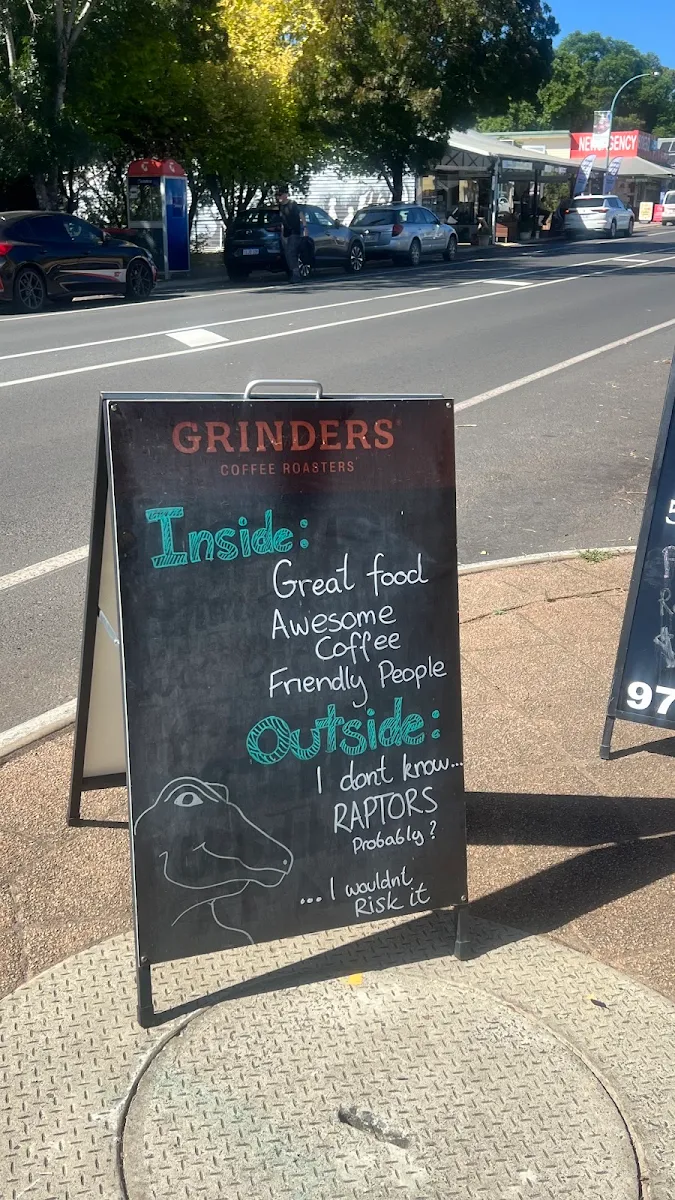 Menu, Blackwood Cafe