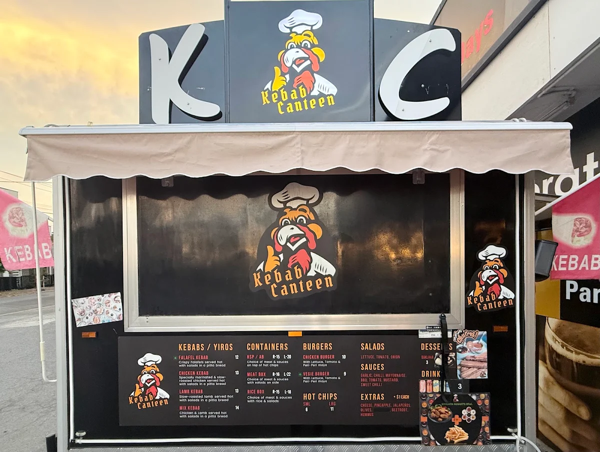Menu, Kebab Canteen
