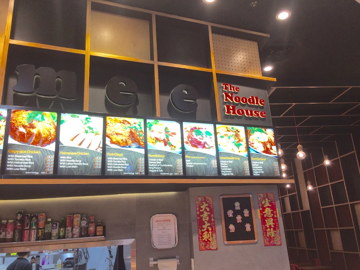 Menu, Mee The Noodle House Burwood