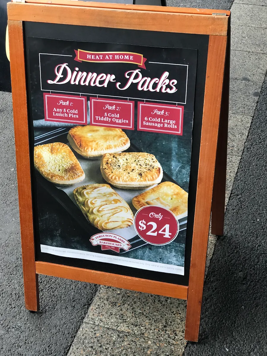 Menu, Ferguson Plarre's Bakehouse - Moonee Ponds
