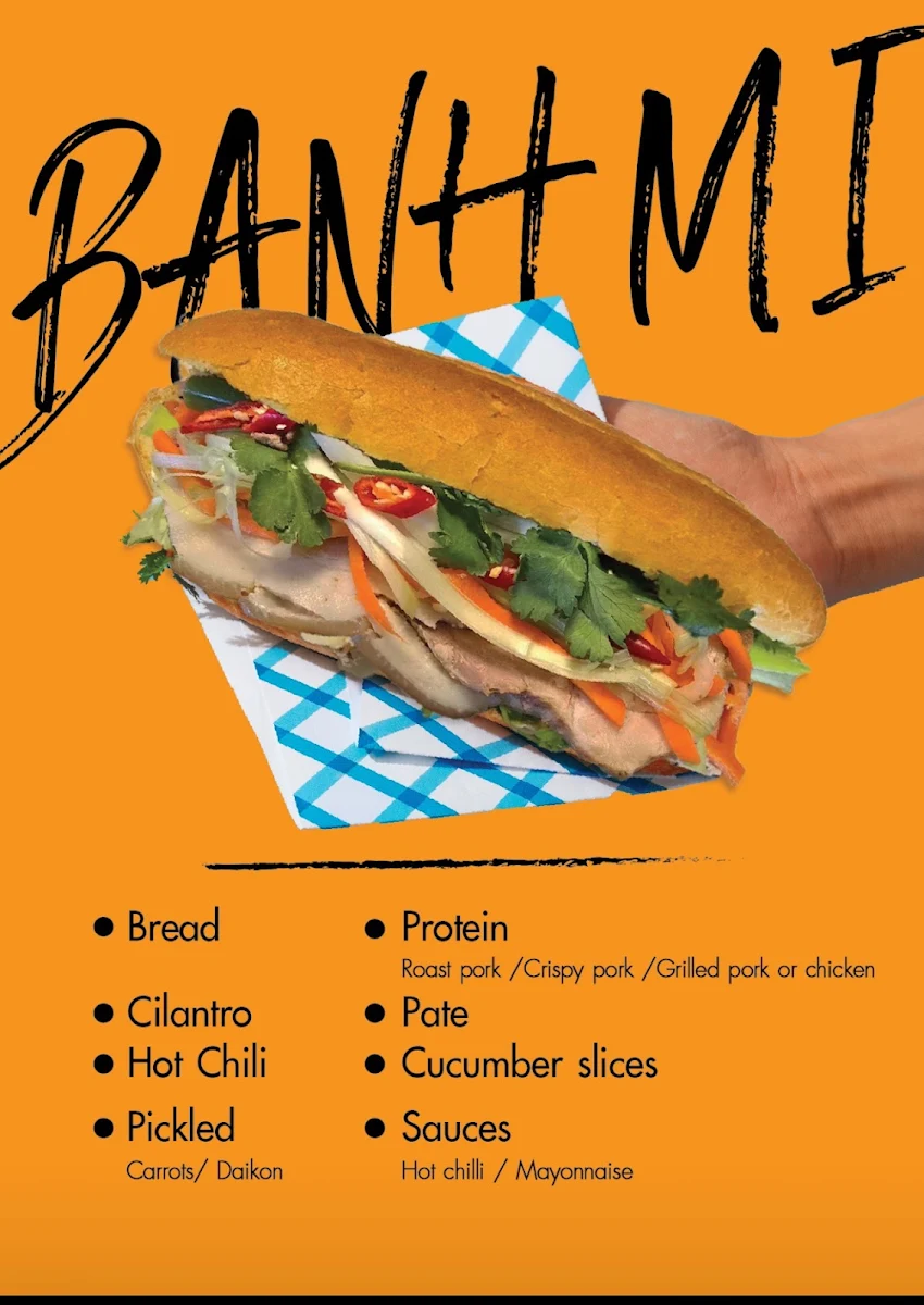 Menu, Baan House cafe