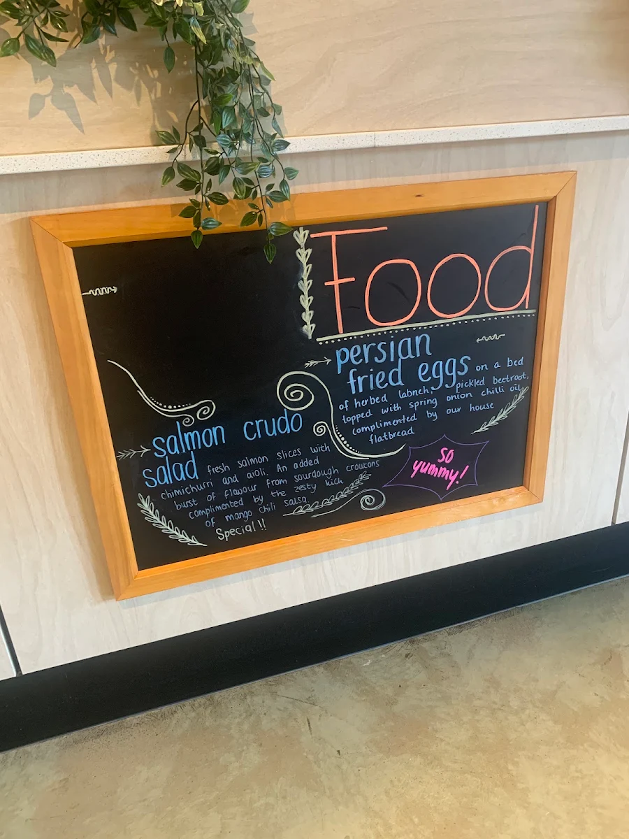 Menu, Bambino Espresso