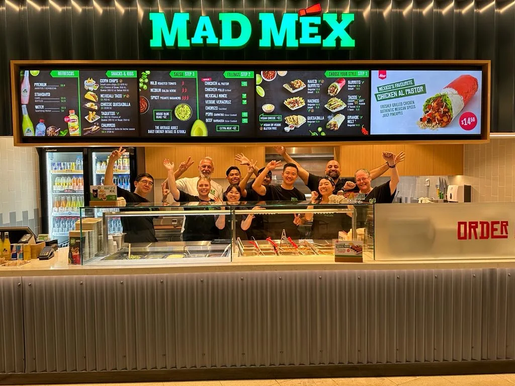 Menu, Mad Mex Bondi Junction
