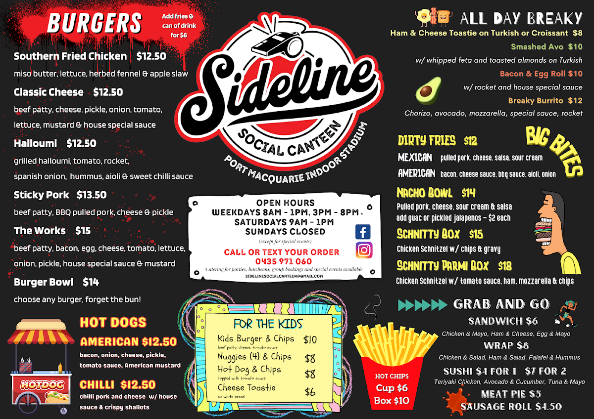 Sideline Social Canteen cover