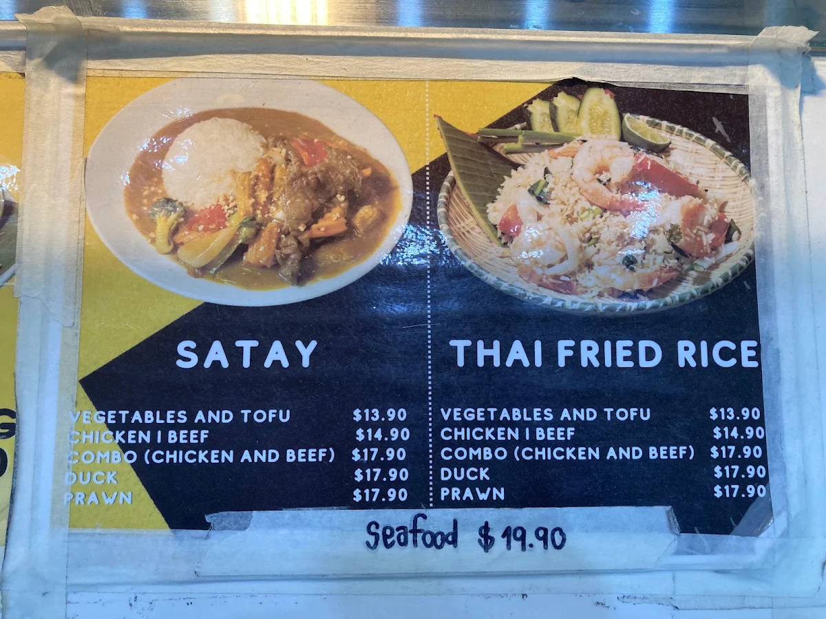 Menu, Nung Len Express