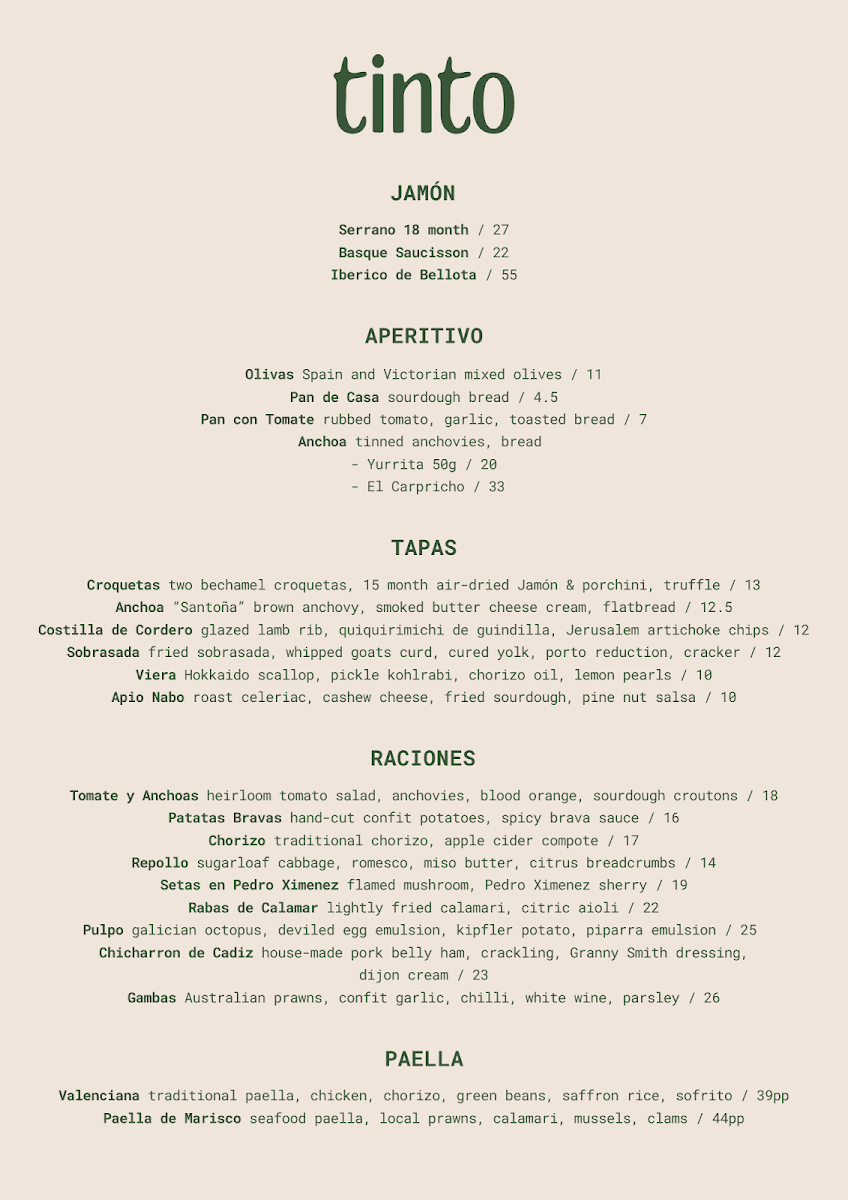 Menu photo 1