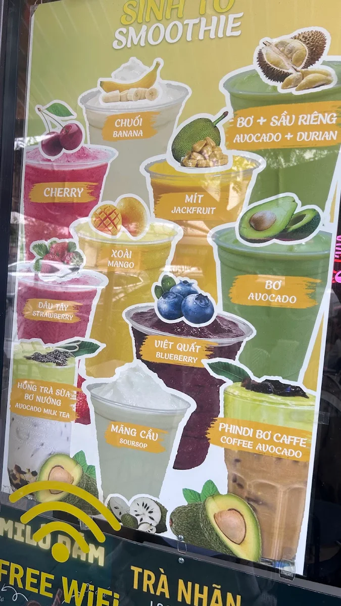 Menu, YOLO COFFEE CAFE