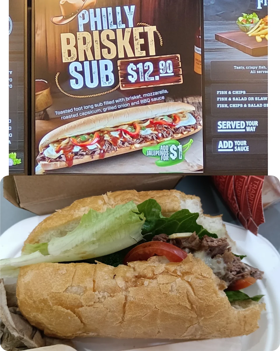 Menu, Bucking Bull Hyperdome