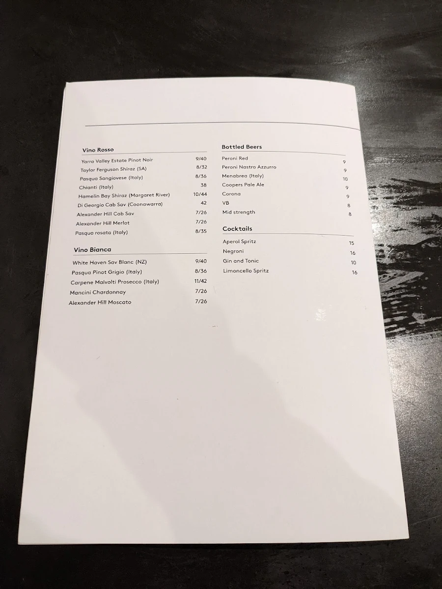 Menu, Fratellino