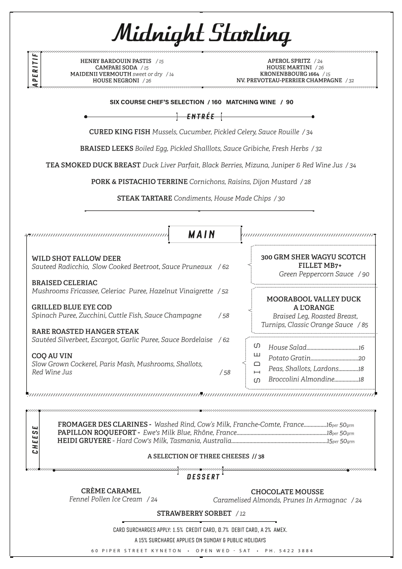 Menu photo 1