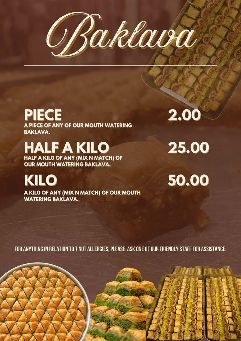 Menu, Knafeh Nabulseyeh