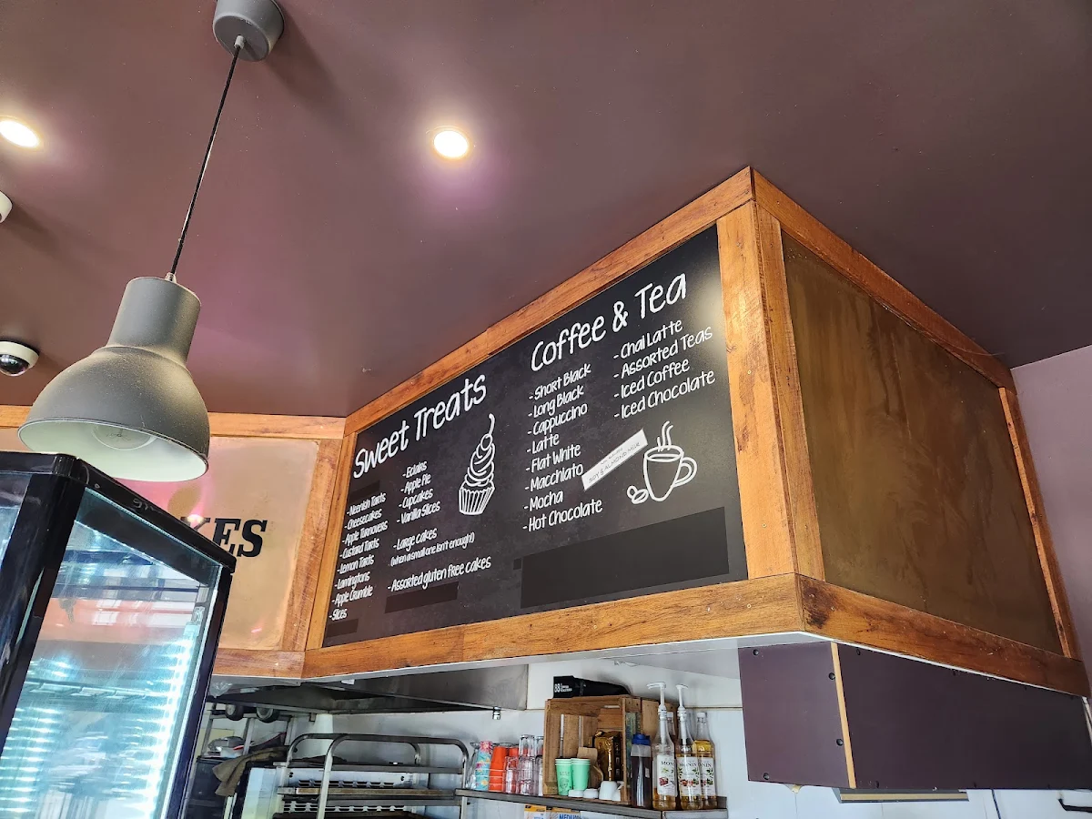 Menu, Outback Bakehouse