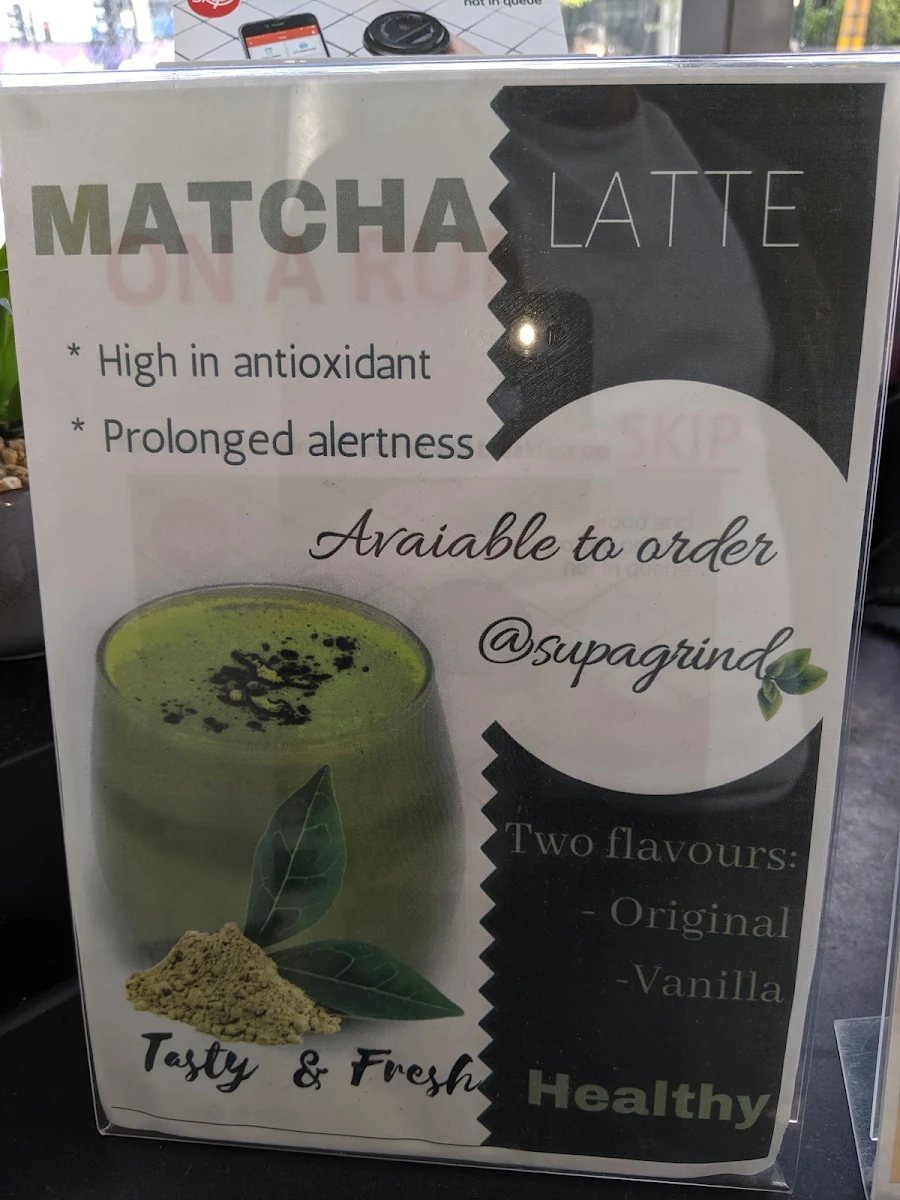 Menu, Supagrind