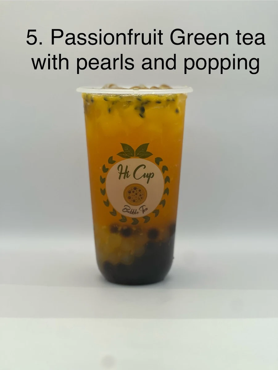 Menu, Hi Cup Bubble Tea SMITHFIELD