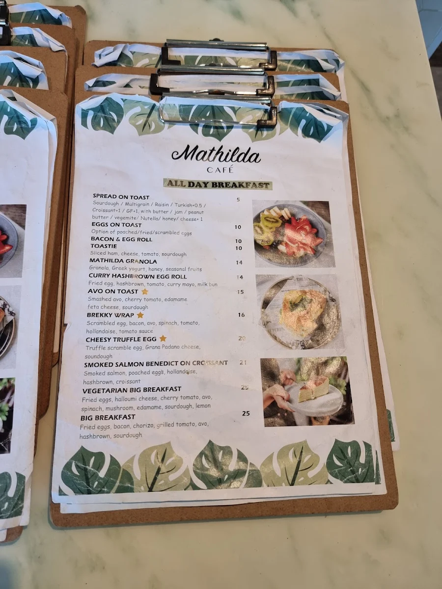 Menu, Kitaya Cafe Chatswood