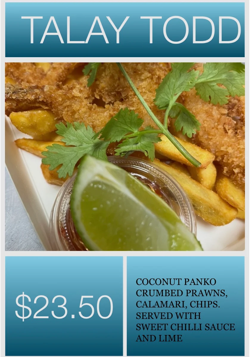Menu, Karuah Seafood and Thai