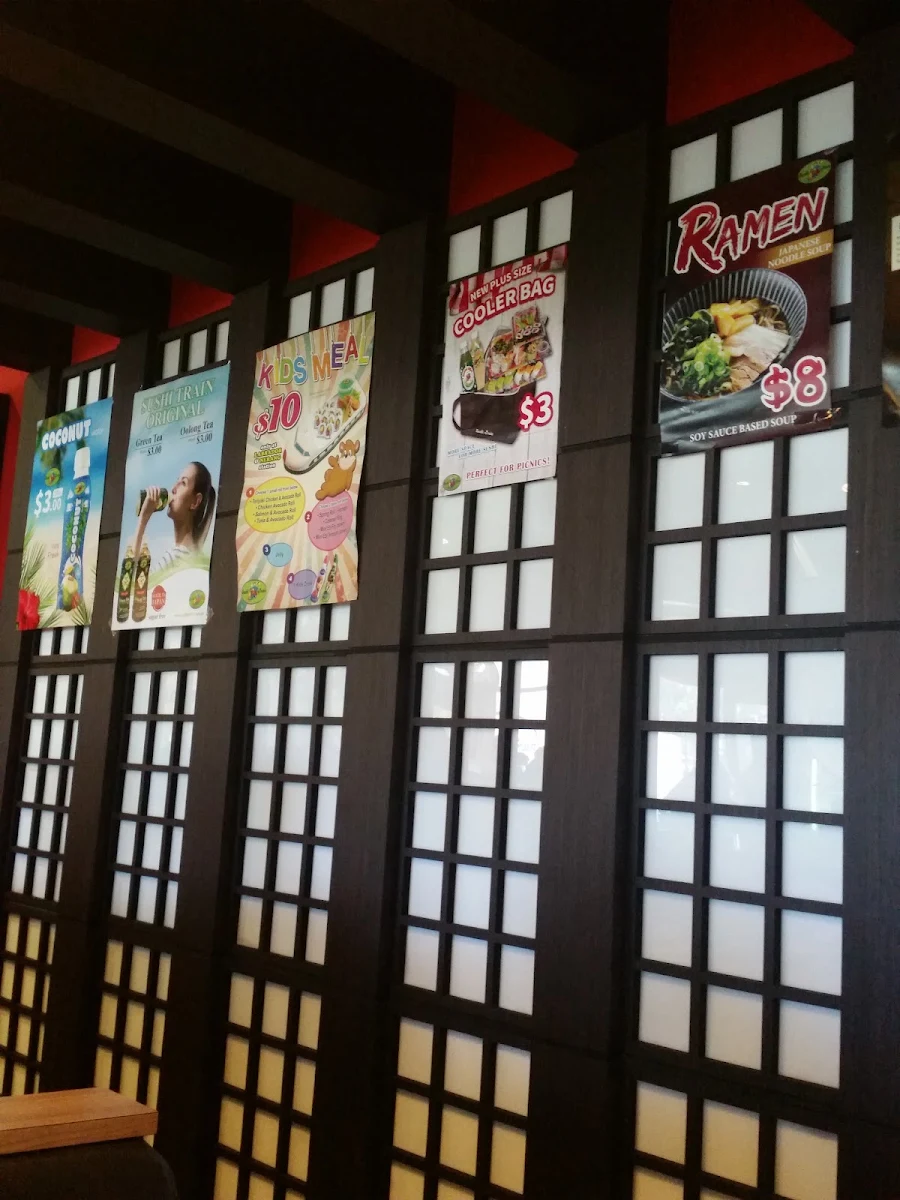 Menu, Sushi Train Labrador