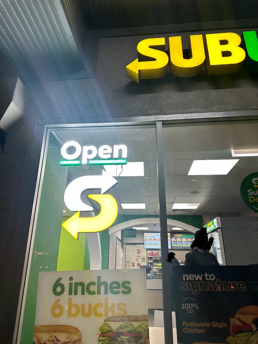 Menu, Subway