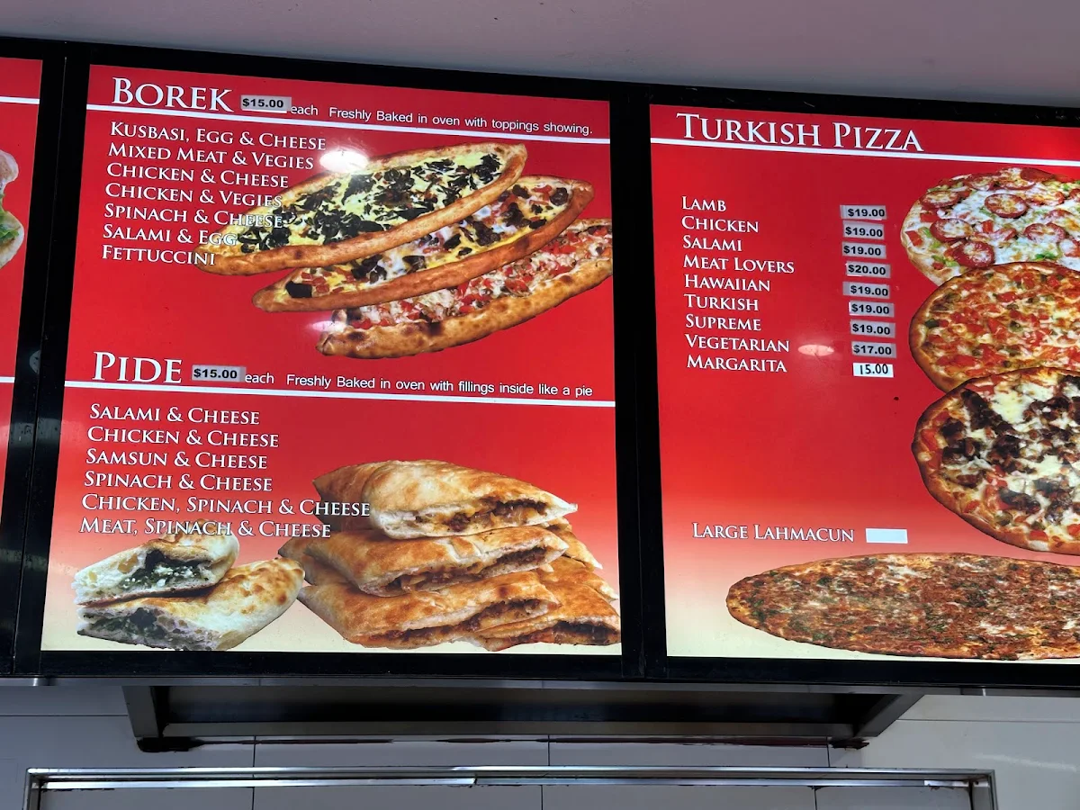 Menu, Queens Park Cafe & Kebabs