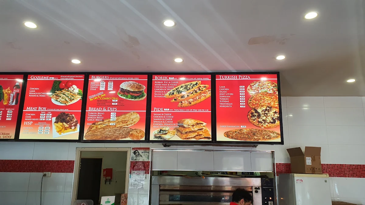 Menu, Queens Park Cafe & Kebabs