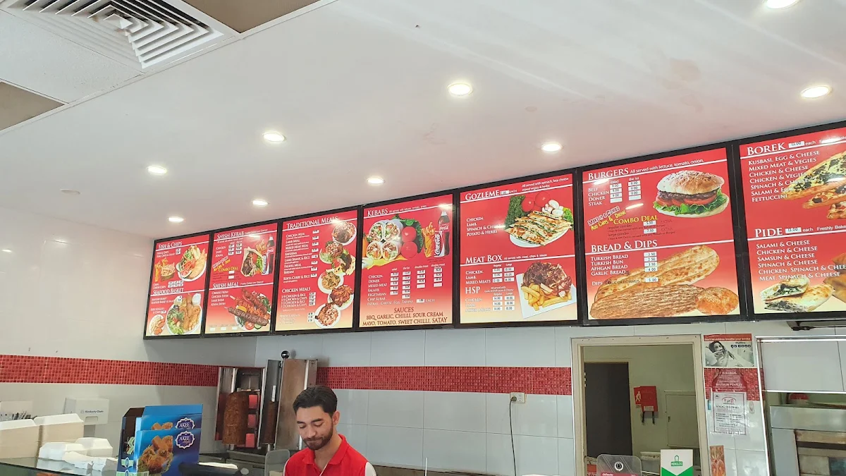 Menu, Queens Park Cafe & Kebabs