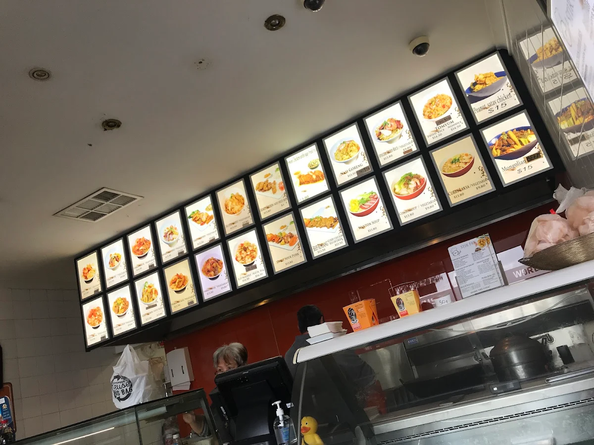 Menu, Sushi Noodle