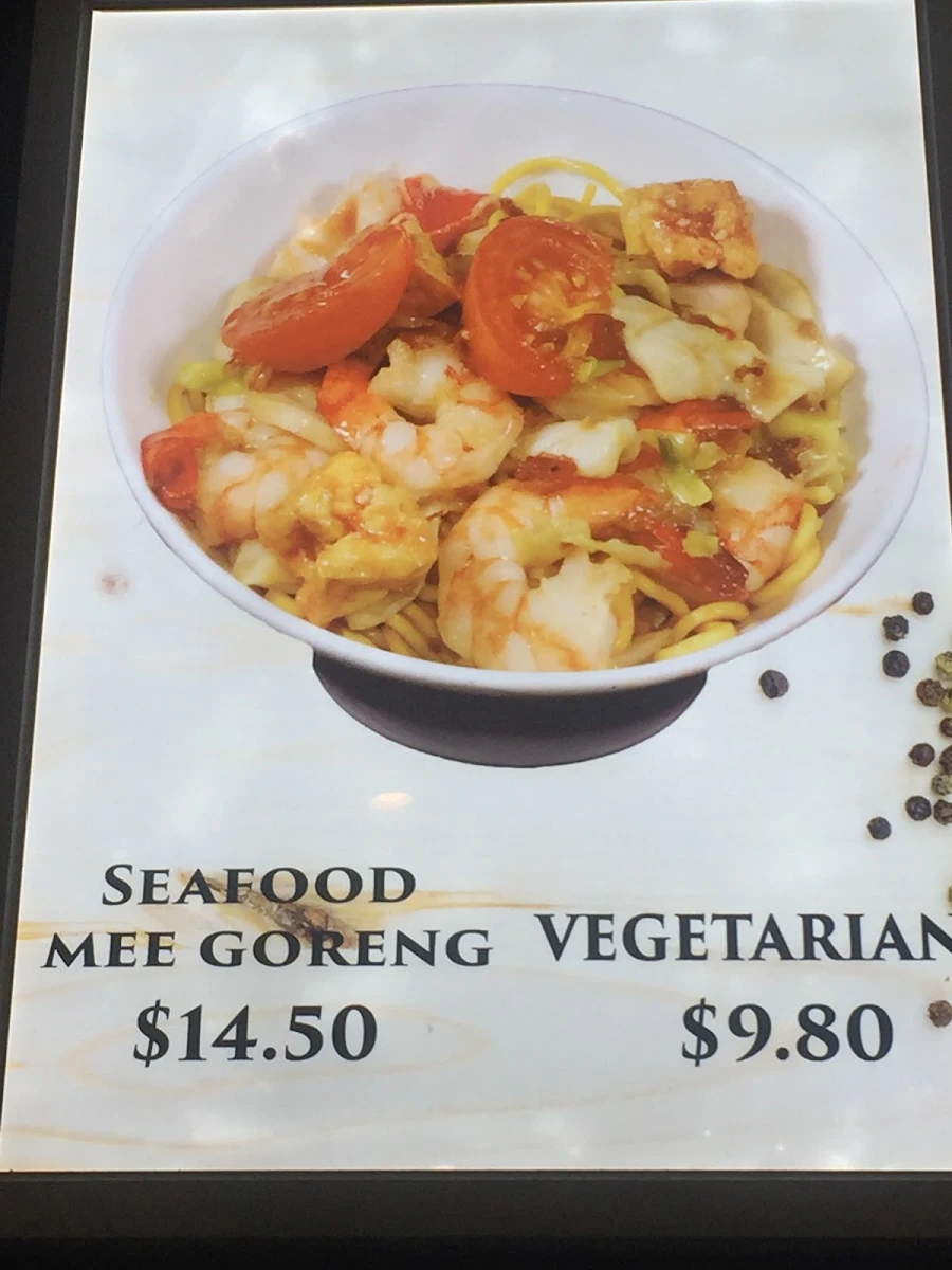 Menu, Sushi Noodle