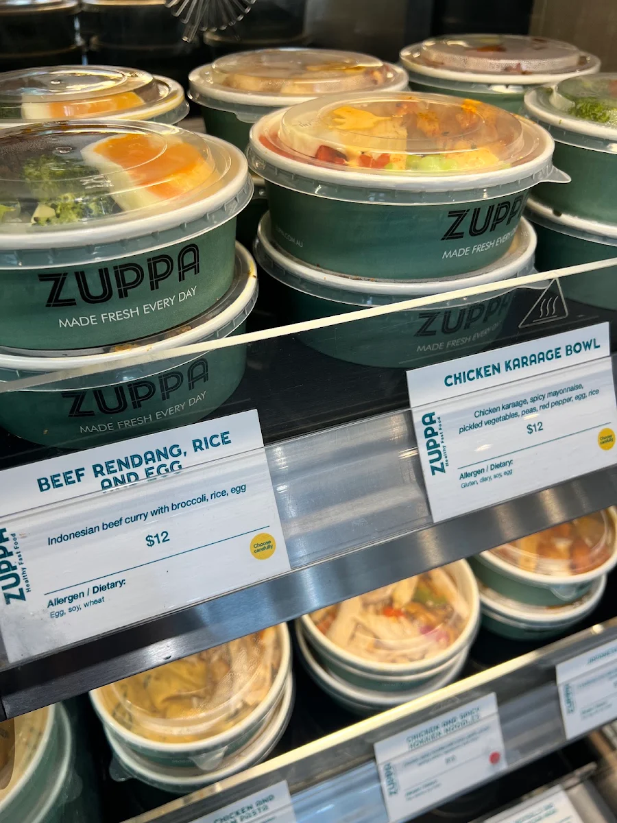 Menu, Zuppa