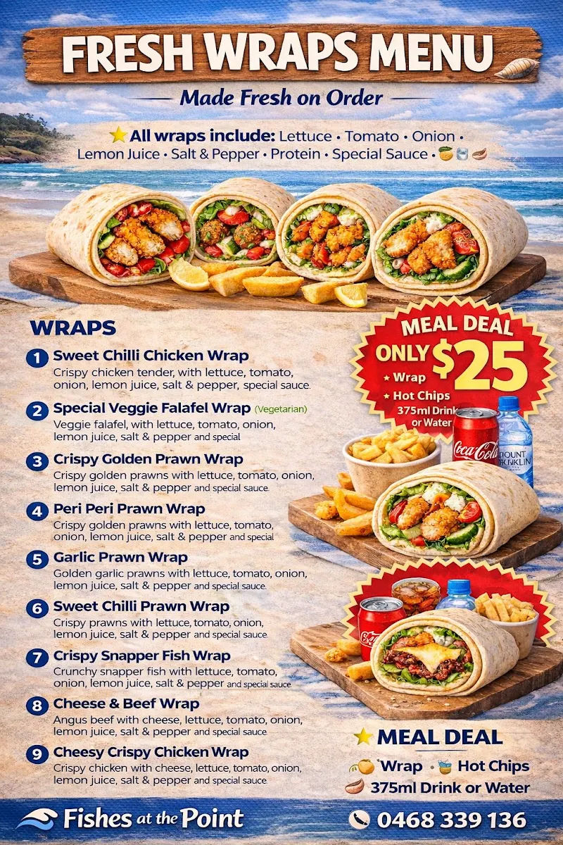 Menu, Fishes at the Point
