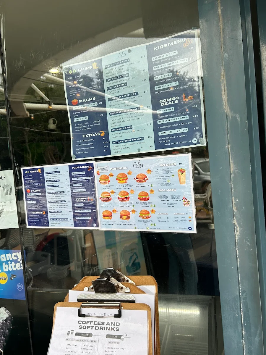 Menu, Fishes at the Point