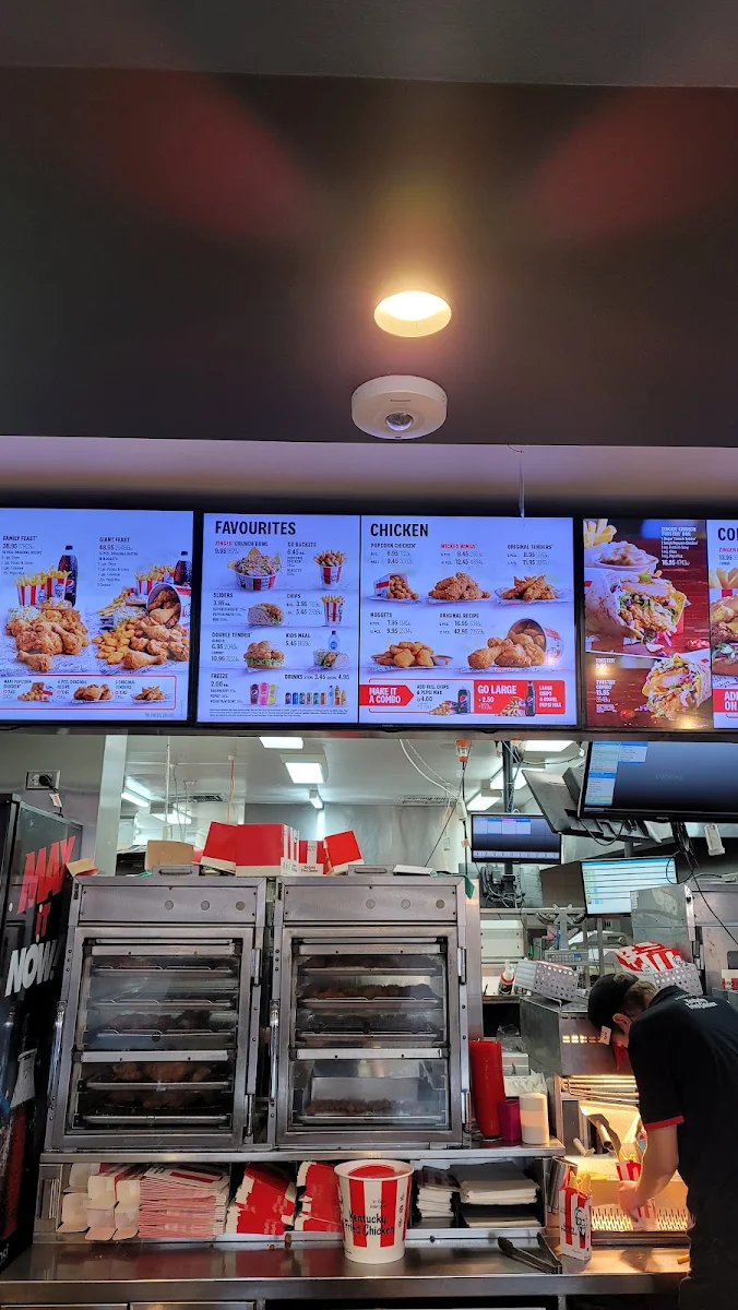Menu, KFC Albany