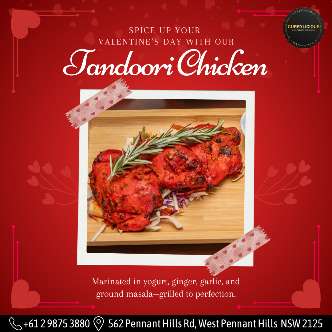 Menu, Currylicious (Indian food Obsession) West Pennant Hills