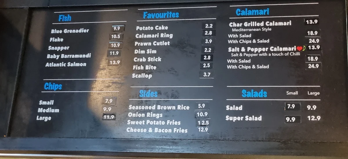 Menu, Jacky Jones