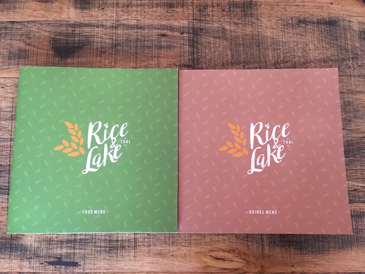 Menu, Rice and Lake Thai Restaurant