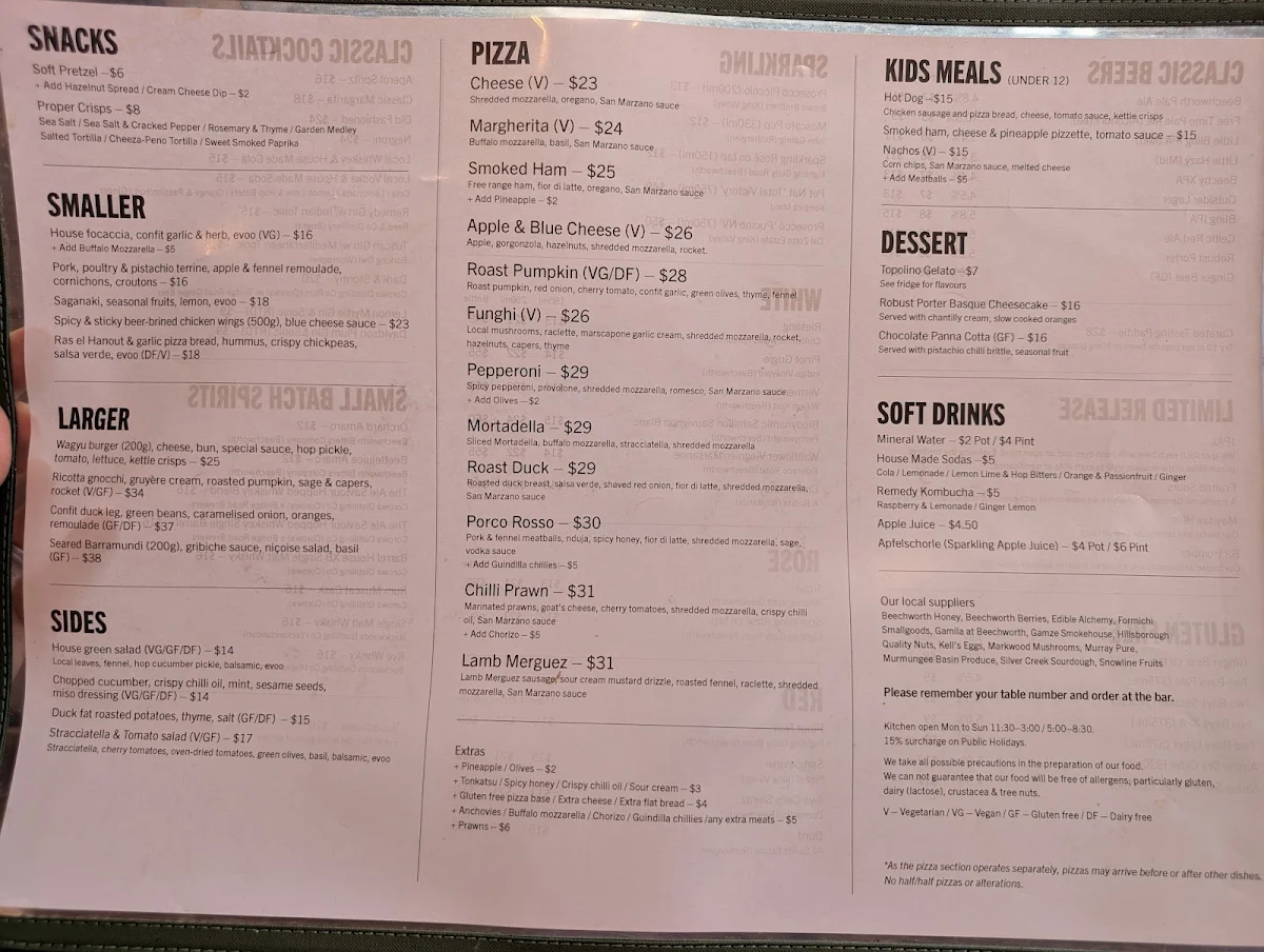 Menu photo 1
