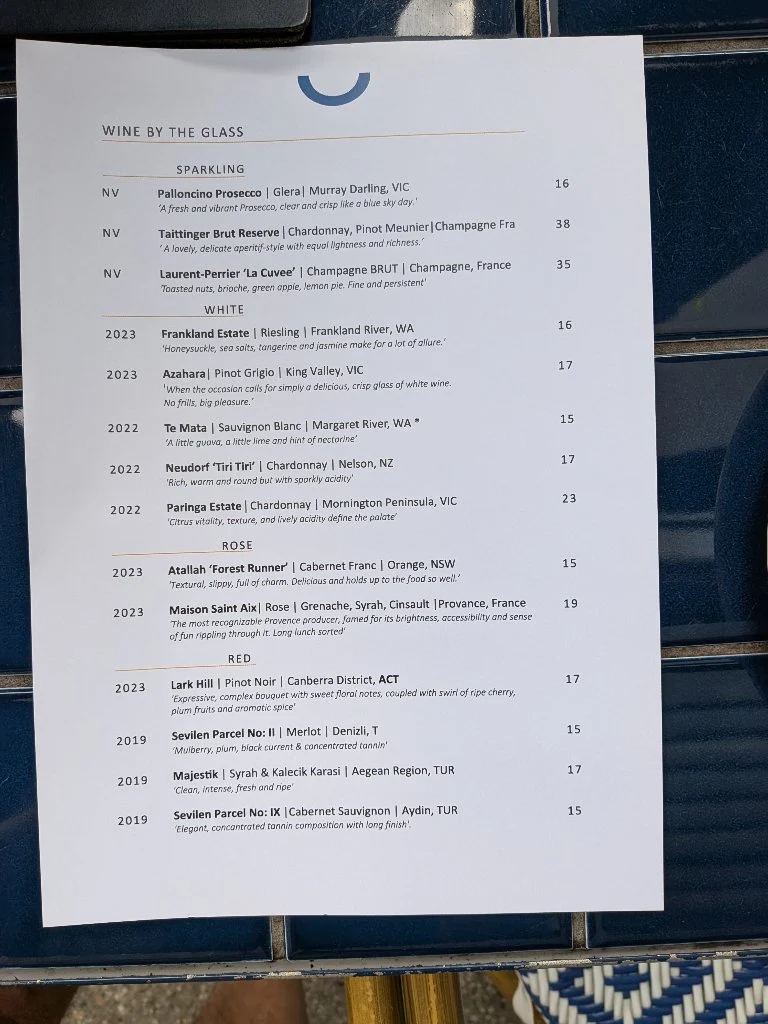Menu, Anason