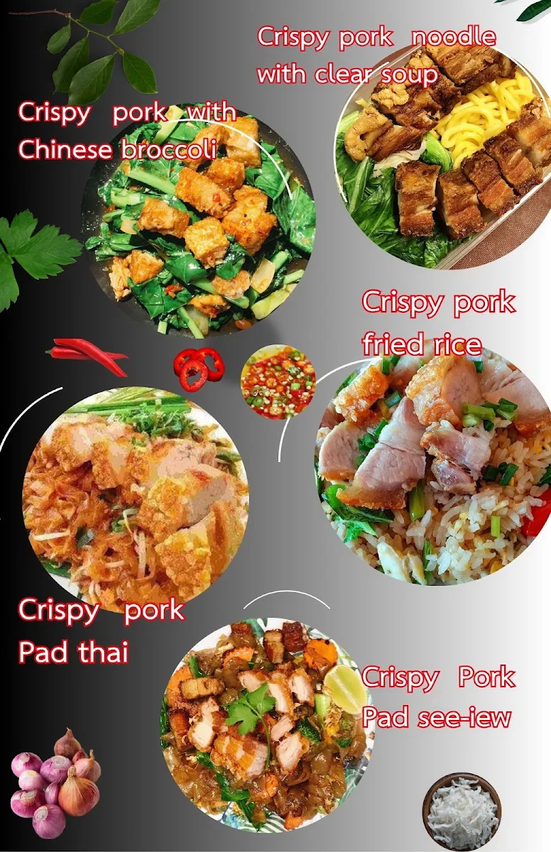 Menu, Noot Thai Mona Vale