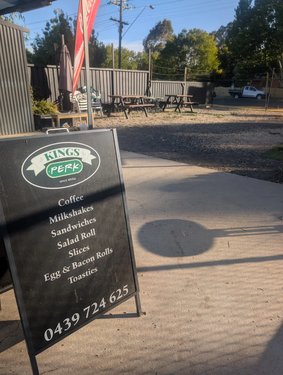 Menu, Kings Perk