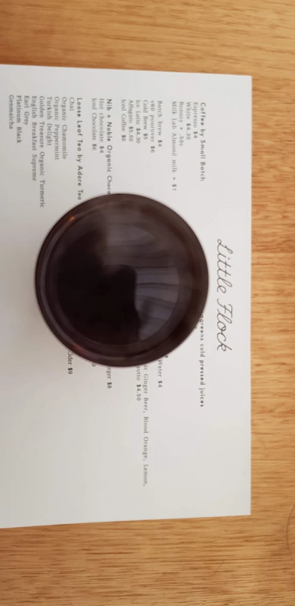 Menu, Mexican Street Food by Little Flock