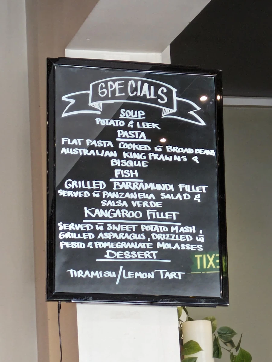 Menu, Triim