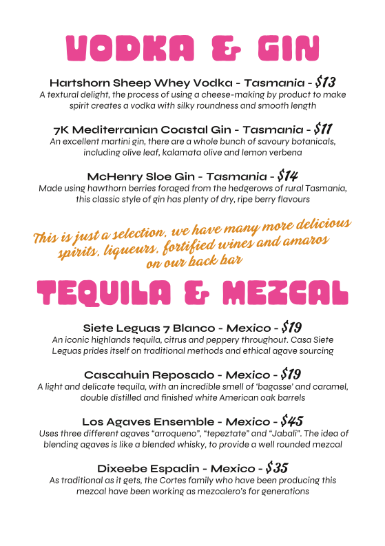 Menu, Rude Boy