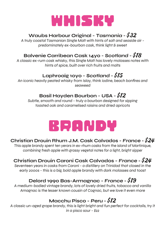 Menu, Rude Boy