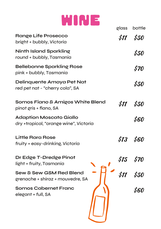 Menu, Rude Boy