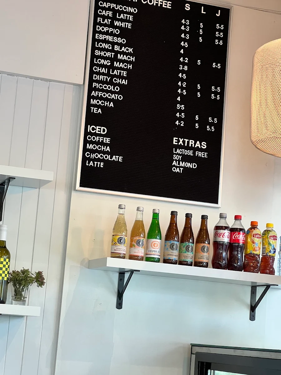 Menu, The Hills Pantry