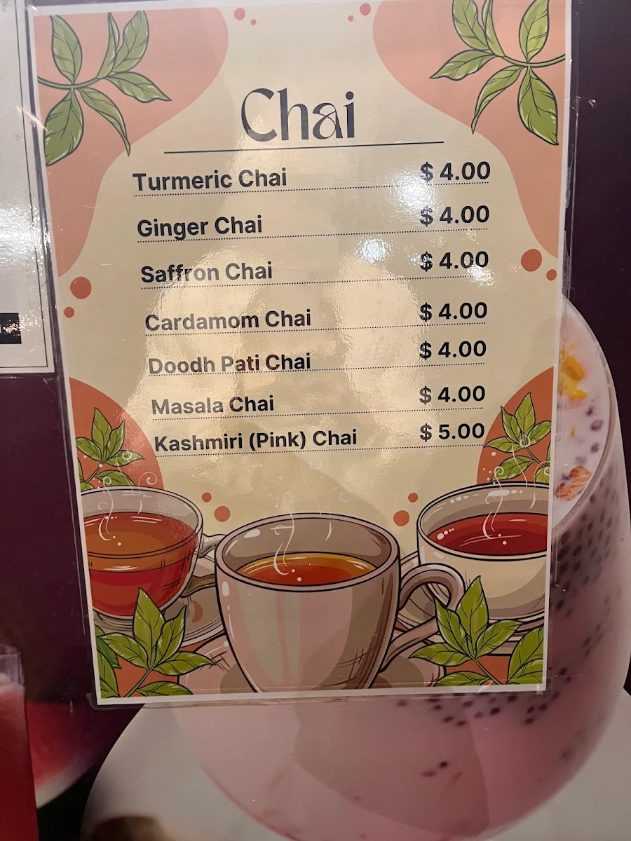 Menu, Kebab & Acai Kingz Melbourne