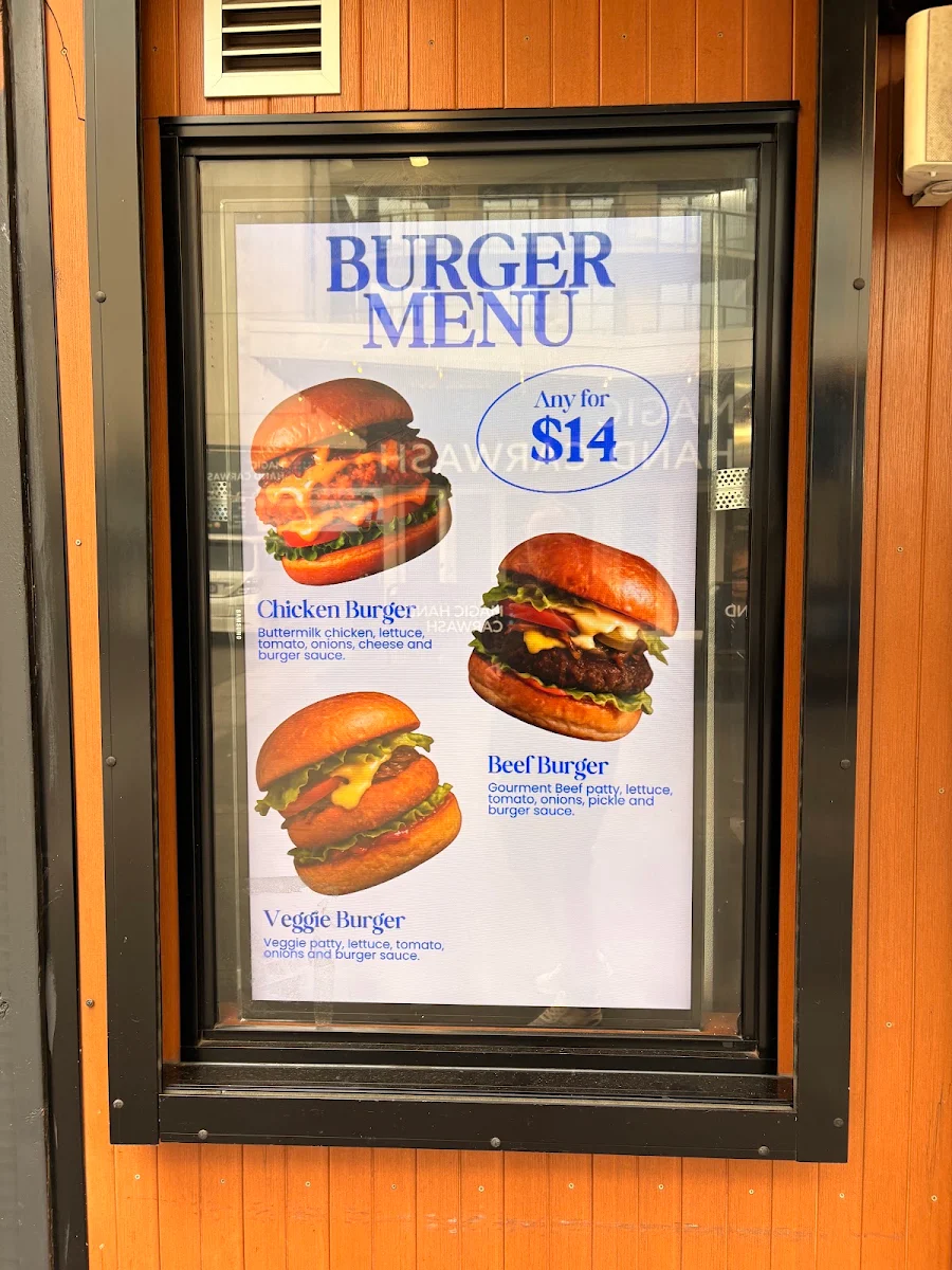 Menu, Kebab & Acai Kingz Melbourne