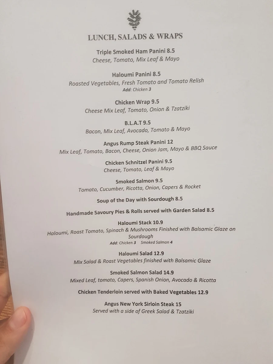 Menu, Babel