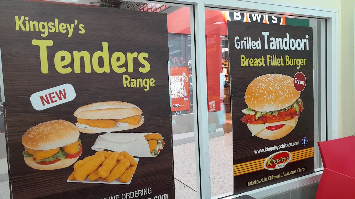 Menu, Kingsley's Chicken Kippax