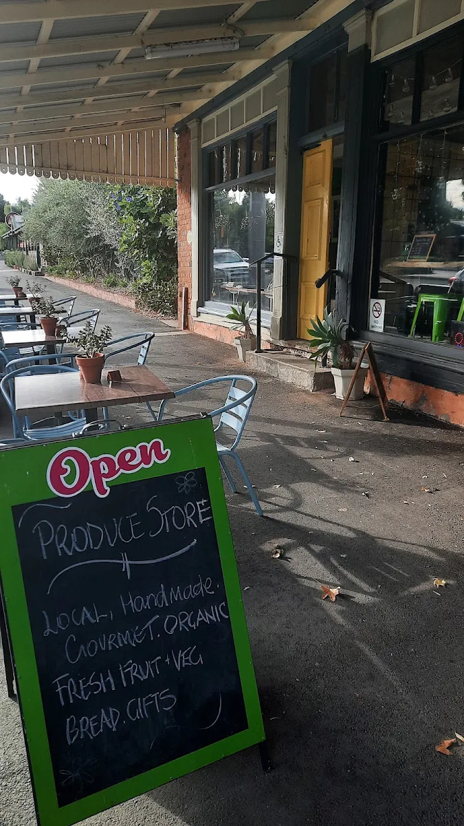 Menu, Jackson's Produce Store & Cafe
