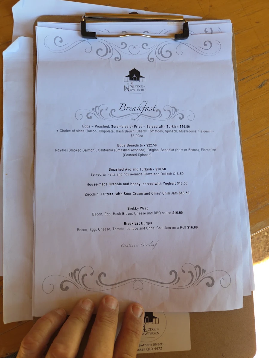 Menu photo 1